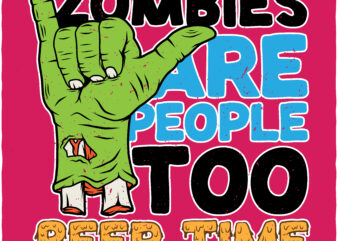 Zombies are prople too