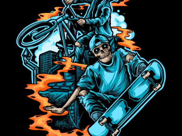 Extreme sports vector clipart