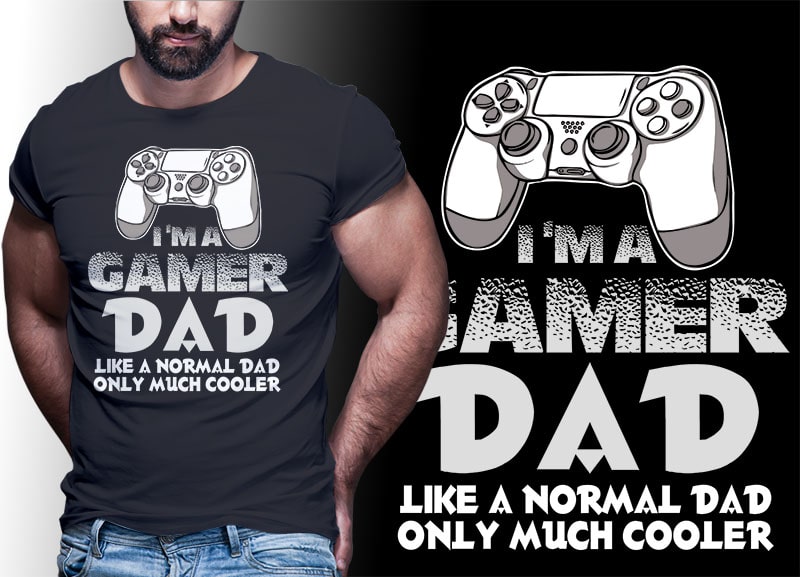 103 GAMER Gaming Tshirt best of gamer 2021 designs bundle editable PSD NEW REVISION