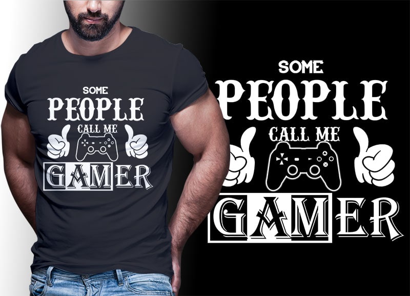 103 GAMER Gaming Tshirt best of gamer 2021 designs bundle editable PSD NEW REVISION