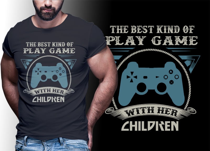 103 GAMER Gaming Tshirt best of gamer 2021 designs bundle editable PSD NEW REVISION