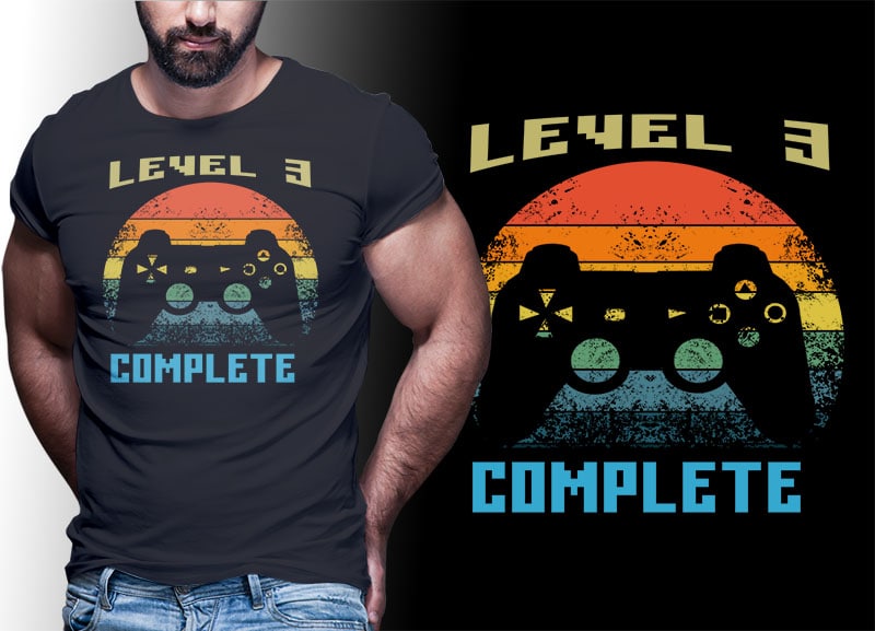 103 GAMER Gaming Tshirt best of gamer 2021 designs bundle editable PSD NEW REVISION