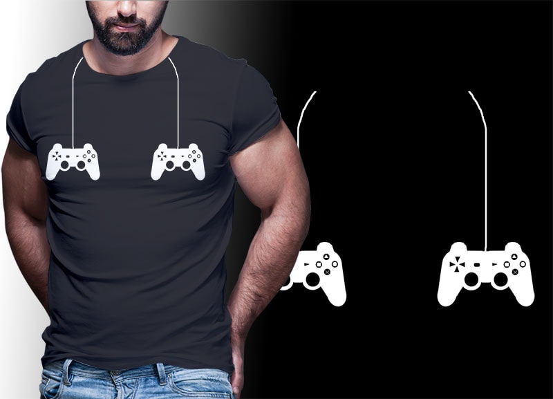 103 GAMER Gaming Tshirt best of gamer 2021 designs bundle editable PSD NEW REVISION