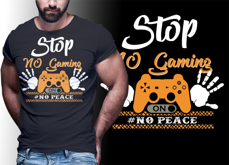 103 GAMER Gaming Tshirt best of gamer 2021 designs bundle editable PSD NEW REVISION