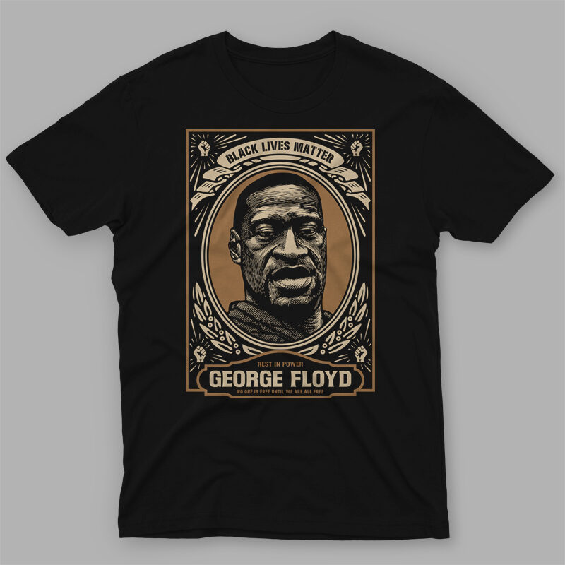 t-shirt vector BLACK LIVES MATTER T-SHIRT BUNDLES