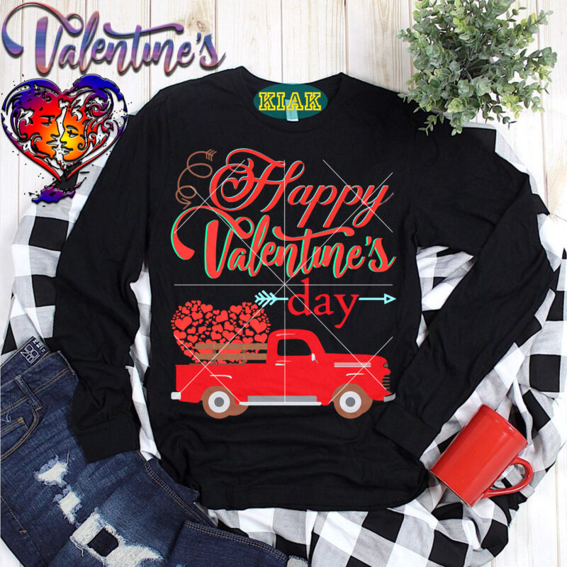 Truck Valentine’s tshirt designs, Truck Valentine’s vector, Truck Valentine’s Svg, Valentine’s Day, Valentines, Valentines Svg, Valentines vector, Valentine’s Quotes, Truck love vector