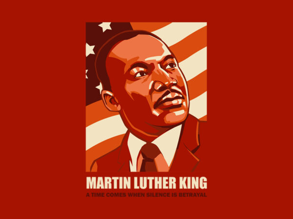 Martin luther king t shirt designs for sale