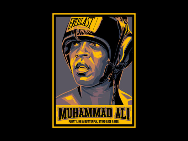 Muhammad ali t shirt designs for sale