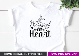 Mermaid at heart SVG