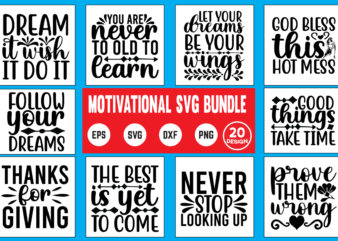 motivational svg bundle commercial use svg files for cricut silhouette t shirt vector file motivational, inspirational, svg, motivation, inspirational quote, typography, motivational quote, inspiration, unicorn, motivational sayings, cut file, positive