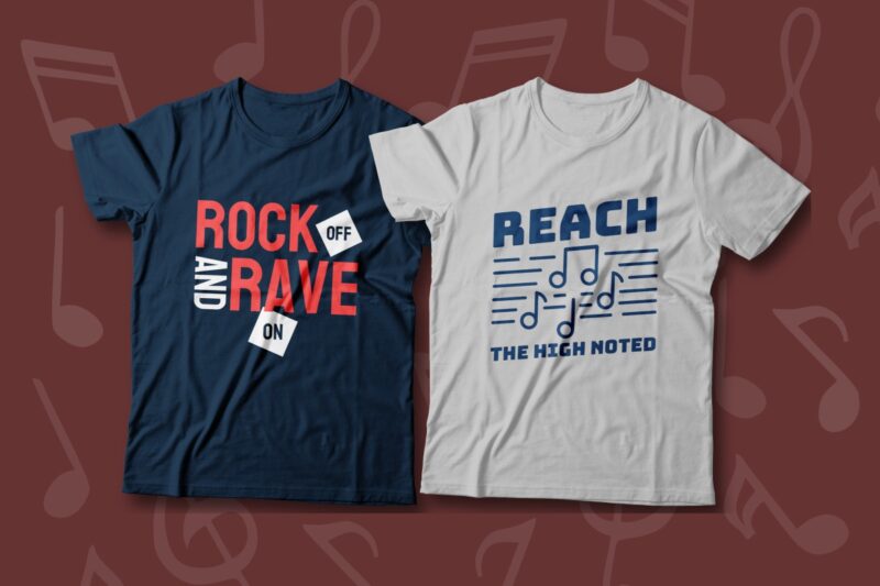 Music Slogans and Quotes T-shirt Designs Bundle, Music T shirt Design, Music Graphic Tee Shirt, Editable Music T-shirt Design, Music Design for T-shirt