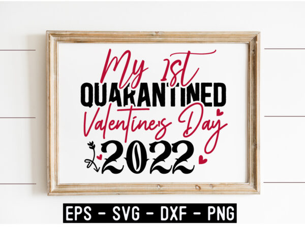 Pandemic valentine svg design template