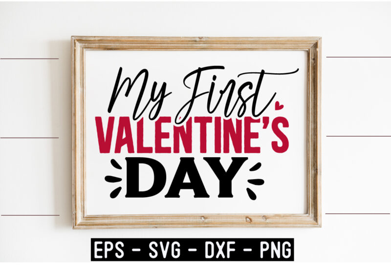 valentine’s day SVG T shirt Design Template