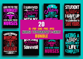 Nurse 20 t shirt design bundle, Nurse shirt, Nursing t shirt design quotes, Nurse bundle, Nurse svg bundle, Nurse eps bundle, Nurse png bundle, Nurse shirt, Nurse shirts, Nurse t