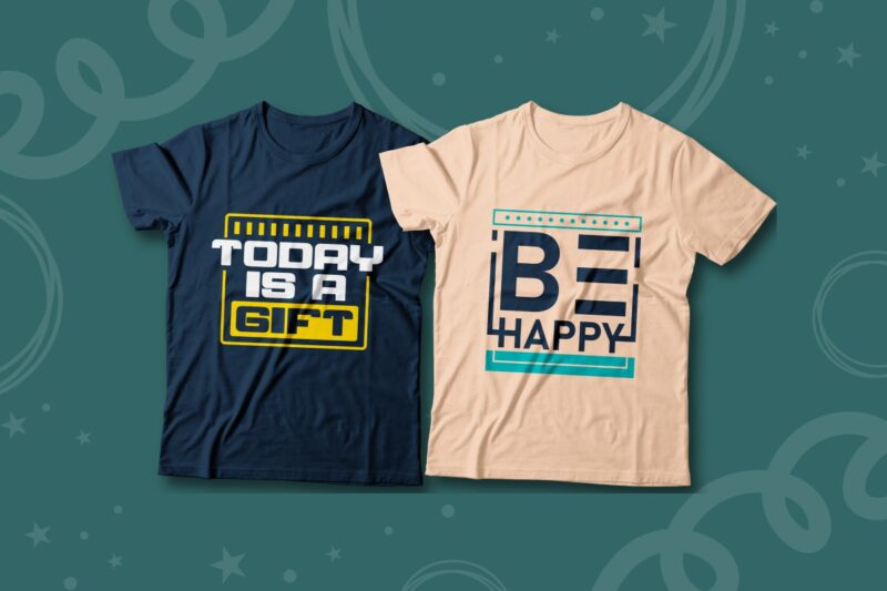 Positive Words T-shirt Designs Bundle, Inspiring Sublimation Designs Collection, Positive Quotes Slogans for Print