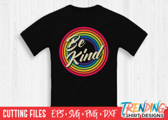 Be kind t-shirt design