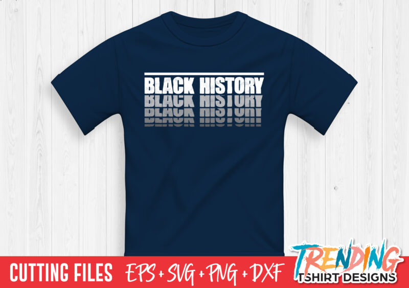 Black History SVG T-Shirt Design