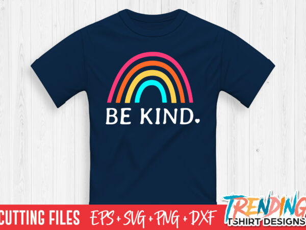 Be kind t-shirt design