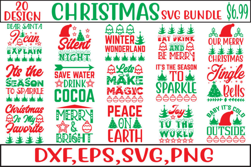 Christmas svg bundle