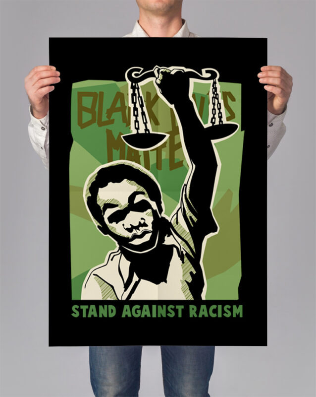 t-shirt vector BLACK LIVES MATTER T-SHIRT BUNDLES