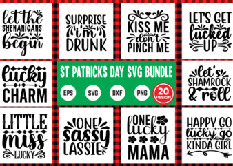 st patricks day svg bundle commercial use svg files for cricut silhouette t shirt vector filesvg, bundle, design, st patricks day, funny dad, cut file, typhograpy svg design, png, svg