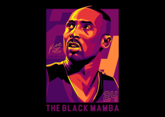 THE BLACK MAMBA t shirt designs for sale