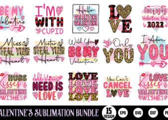Valentine’s Sublimation Bundle