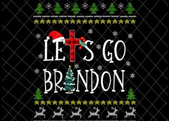 Christmas 2021 Let’s Go Branson Brandon Anti Liberal Xmas Png, Funny Joe Biden Christmas Png t shirt vector file
