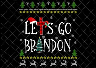 Christmas 2021 Let’s Go Branson Brandon Anti Liberal Xmas Png, Funny Joe Biden Christmas Png