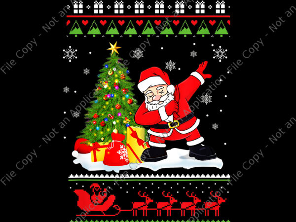 Dabbing santa claus christmas png, dabbing santa claus png, santa claus png, christmas png t shirt vector illustration