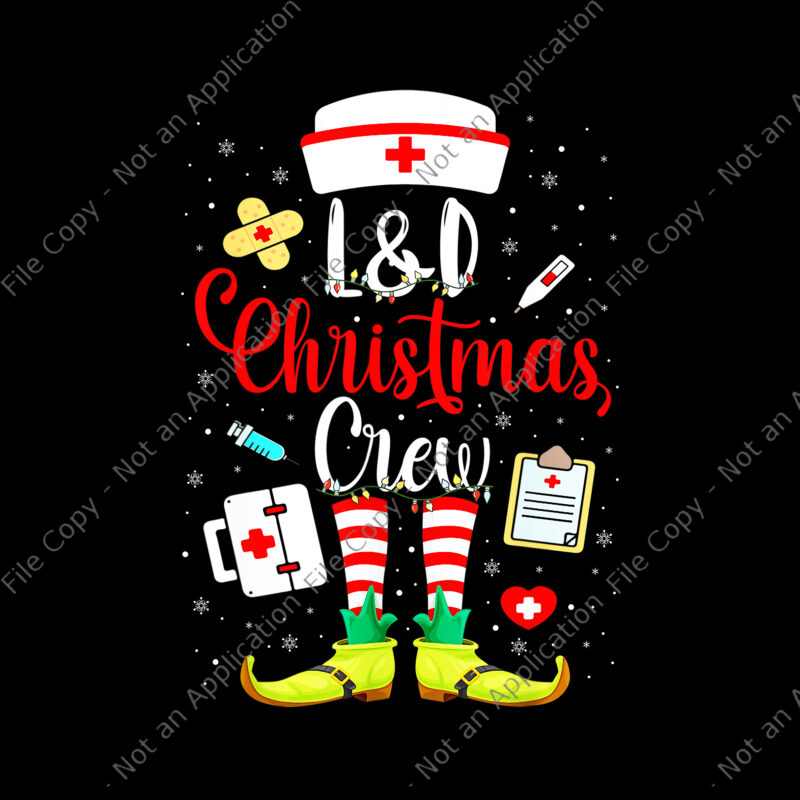 Nurse Crew Merry Christmas Svg, Labor-And-Delivery Nursing Svg, Tree Nurse Christmas Svg, Christmas Svg, Tree Christmas Svg