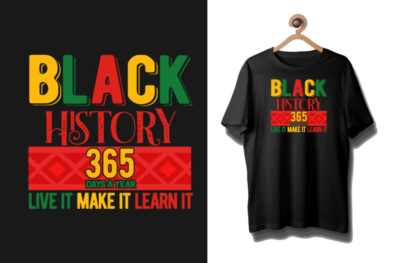 Black history 20 ai - svg - png - jpeg t shirt design bundle, Black educated people t shirt, Live it make it learn it t shirt design bundle, Black