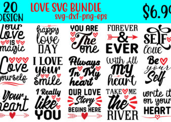 love svg bundle