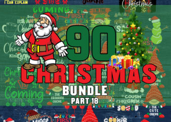 Christmas SVG Bundle part 18, Christmas Svg, Santa Claus Svg, Gnomies Christmas SVG, Christmas cut files, Sport Christmas, Buffalo Plaid, Reindeer, Silhouette, PNG