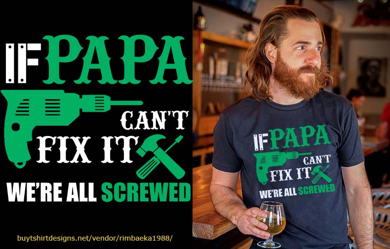 137 dad father papa fathers day bundle funny dad psd file editable t shirt designs part# 1 & 2