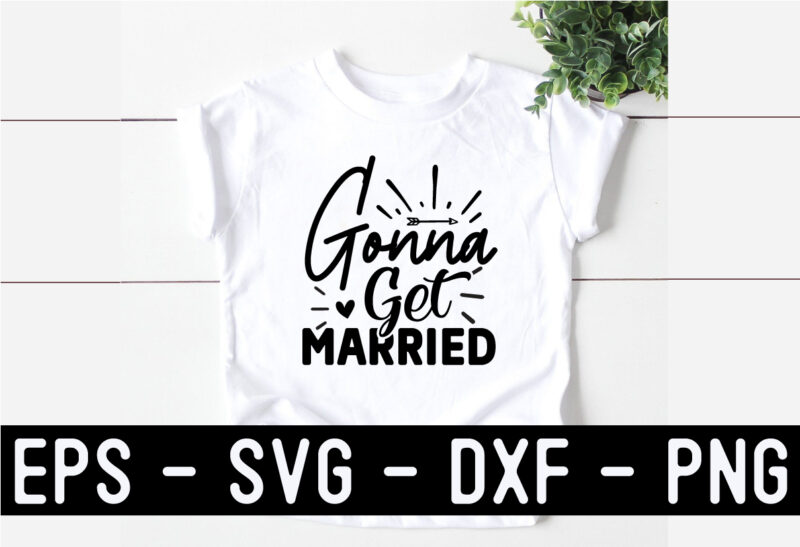 Wedding SVG T shirt Design Template