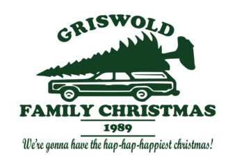 Griswold Family Christmas t shirt design template