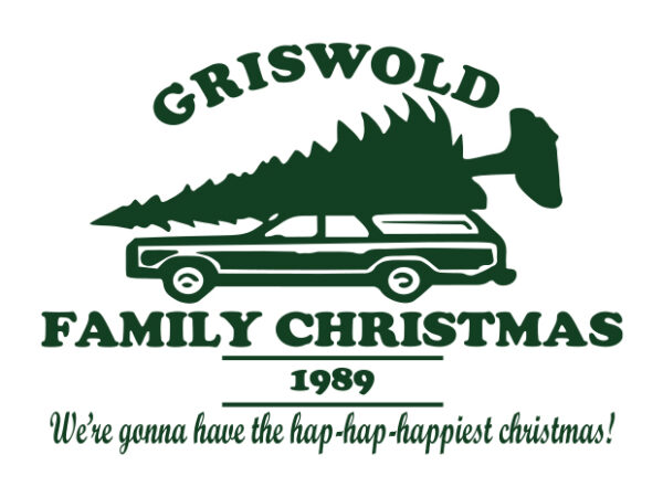 Griswold family christmas t shirt design template