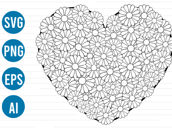 Heart svg, love svg, valentine days svg,heart icon, t shirt designs,heart floral,floral svg,