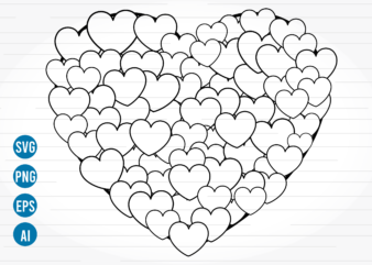 Heart Svg, love Svg, Valentine Days Svg,Heart Icon, t shirt designs,