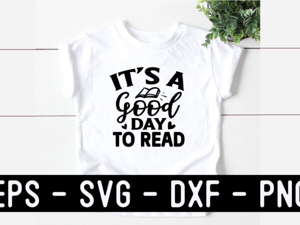 Reading svg t shirt design template