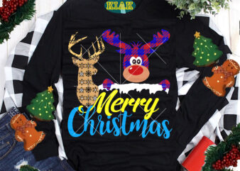 Christmas Buffalo Plaid t shirt designs, Christmas Reindeer Buffalo Plaid, Reindeer Svg, Merry Christmas Svg, Merry Christmas vector, Merry Christmas logo, Christmas Svg, Christmas vector, Christmas Quotes, Funny Christmas, Christmas