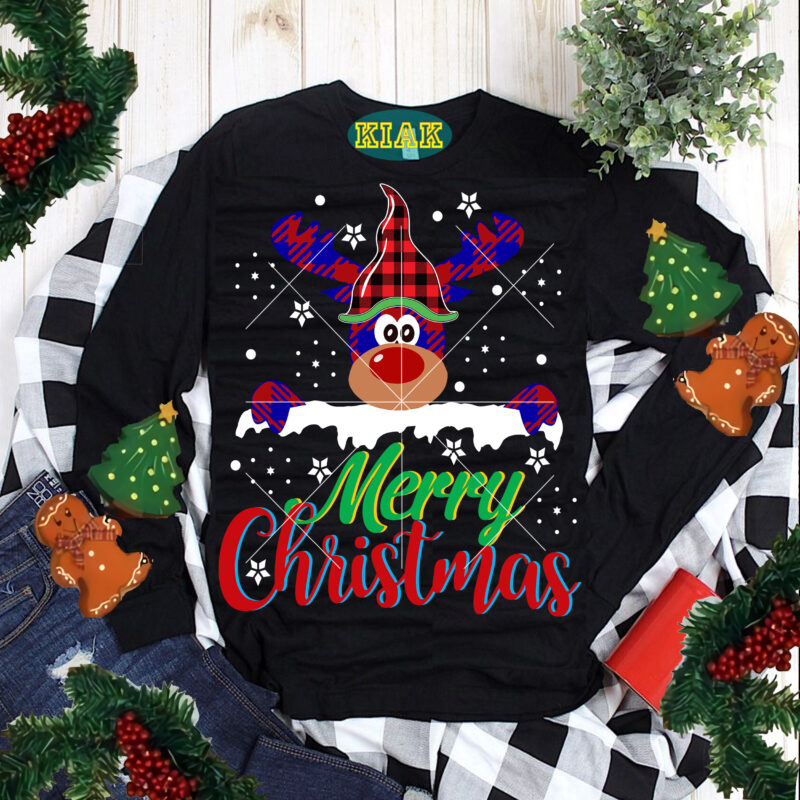 Christmas Reindeer Buffalo Plaid t shirt designs, Reindeer Buffalo Plaid Svg, Merry Christmas t shirt designs, Merry Christmas Svg, Merry Christmas vector, Merry Christmas logo, Christmas Svg, Christmas vector, Christmas