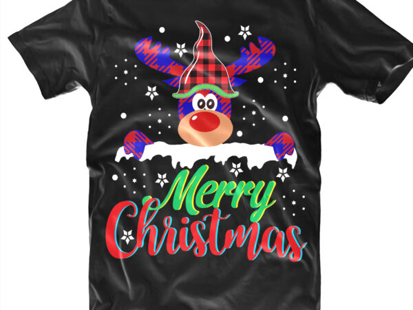 Christmas reindeer buffalo plaid t shirt designs, reindeer buffalo plaid svg, merry christmas t shirt designs, merry christmas svg, merry christmas vector, merry christmas logo, christmas svg, christmas vector, christmas