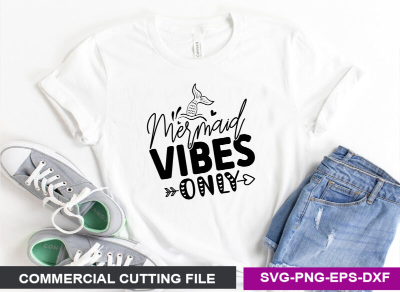 Mermaid SVG T shirt Design Bundle