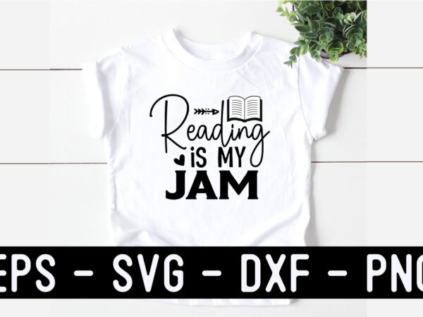 Reading svg t shirt design template