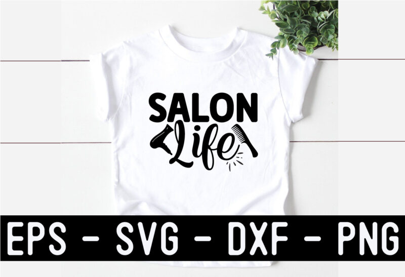 hairdresser SVG T shirt Design Bundle