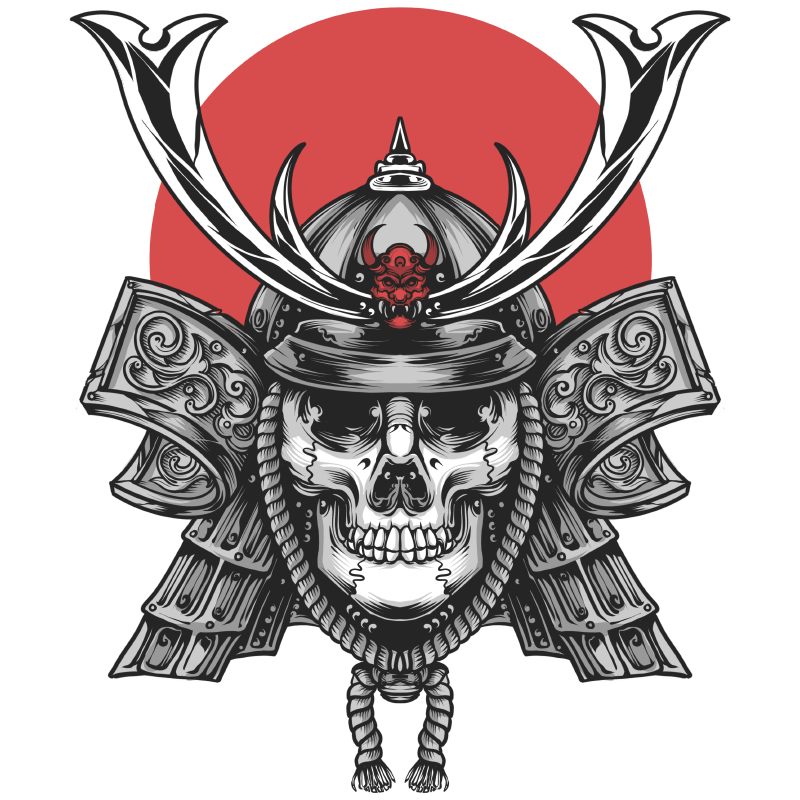 Samurai Skull