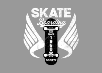 skateboard society badge