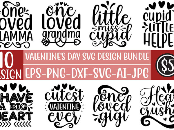 Valentine’s day svg design bundle Valentine’s day svg design bundle